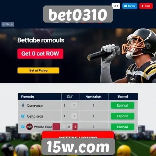 Promoções e bônus disponíveis no bet0310